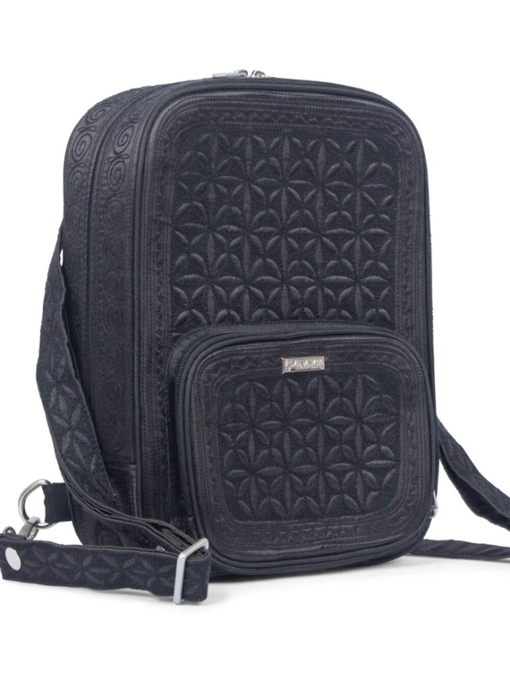 Black Banda Bags Backpack Purse